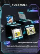 ifacemall 2025 iPad Magic Keyboard Y2K Compatible with Apple iPad Pro 11-inch All-in-One Air 7 Silent Mini 6 Dedicated 5 Protective Case 10th Generation Smart Bluetooth Mouse Set