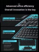 ifacemall 2025 iPad Magic Keyboard Y2K Compatible with Apple iPad Pro 11-inch All-in-One Air 7 Silent Mini 6 Dedicated 5 Protective Case 10th Generation Smart Bluetooth Mouse Set
