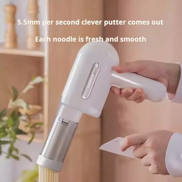 Handheld pasta machine, home-use noodle maker, small, fully automatic, electric, smart, rechargeable - Image 2